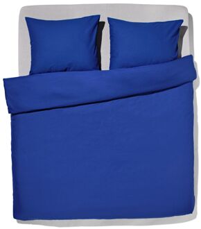 Hema Dekbedovertrek 240x200/220cm zacht katoen kobaltblauw (kobaltblauw)