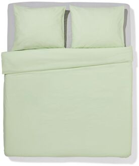 Hema Dekbedovertrek 240x200/220cm zacht katoen lichtgroen (lichtgroen)