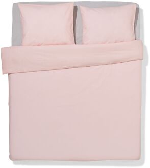 Hema Dekbedovertrek 240x200/220cm zacht katoen lichtroze (lichtroze)