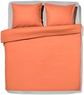 Hema Dekbedovertrek 240x200/220cm zacht katoen sunburn (terra)