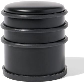 Hema Deurstopper 7.5x7.5x8cm metaal zwart