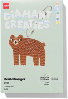 Hema Diamantcreaties sleutelhanger beer