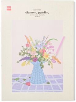 Hema Diamond painting 30x40cm bloemen