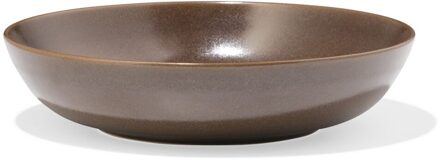 Hema Diepbord ⌀22cm PUUR reactief glazuur donkerbruin (donkerbruin)