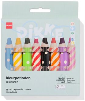 Hema Dikke potloden - 8 stuks