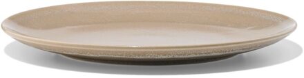 Hema Dinerbord Ø26.4cm Monaco reactief glazuur lichtbruin (lichtbruin)