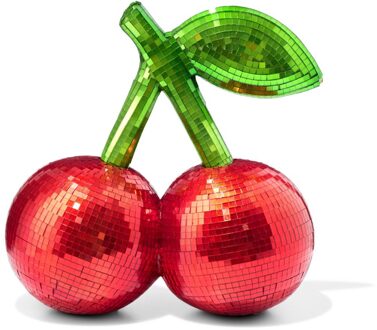 Hema Discokers 25x14.5x25cm rood met groen