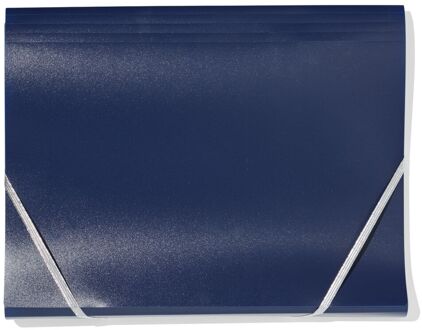 Hema Documentenmap A4 donkerblauw (blauw)