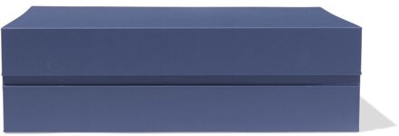 Hema Doos met magnetische deksel A4 karton blauw