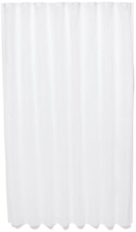 Hema Douchegordijn 180x200 recycled polyester wit (wit)