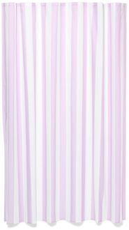Hema Douchegordijn 180x200cm strepen lila (lila)