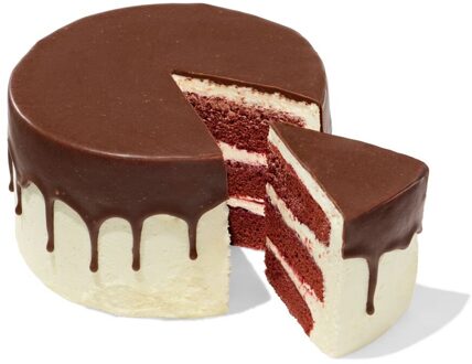 Hema Dripcake chocolade red velvet 8 p.