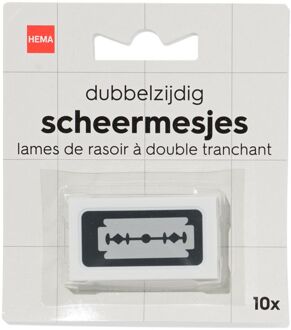 Hema Dubbelzijdige scheermesjes navulling - 10 stuks