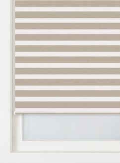 Hema Duo rolgordijn structuur verduisterend beige (beige)