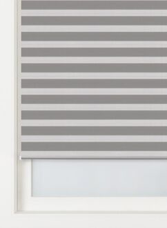 Hema Duo rolgordijn uni basic grijs (grijs)