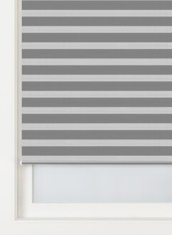 Hema Duo rolgordijn uni basic zwart (zwart)