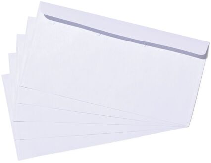 Hema Enveloppen DL wit - 100 stuks