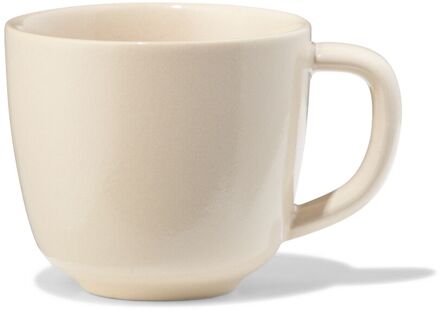 Hema Espressomok 90ml PUUR reactief glazuur gebroken wit (gebroken wit)