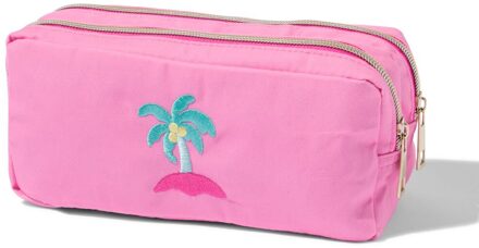 Hema Etui dubbele rits palm