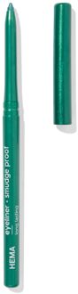 Hema Eyeliner smudge- en waterproof metallic groen (groen)