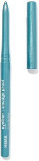 Hema Eyeliner smudge- en waterproof metallic mint (mintgroen)