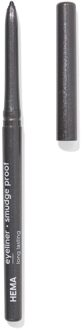 Hema Eyeliner smudge- en waterproof metallic zwart (zwart)