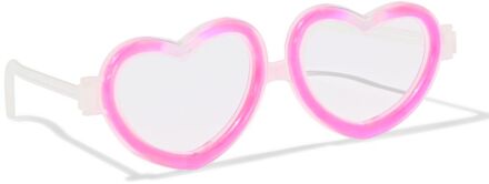 Hema Feestbril met neon glow sticks - 2 stuks