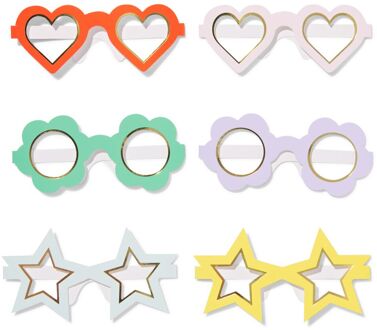 Hema Feestbrillen karton 6 stuks