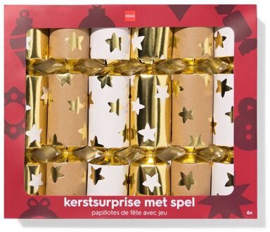 Hema Feestwens met spel sterren - 6 stuks (multi)