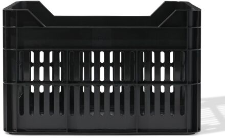 Hema Fietskrat 30L zwart