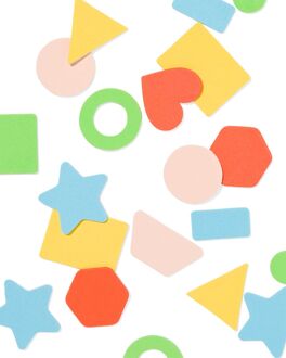 Hema Foamstickers vormen - 90 stuks