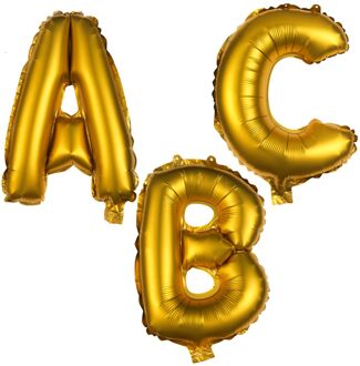Hema Folie ballon A-Z goud (goud) - 14200256