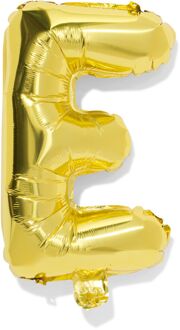 Hema Folieballon letter E 30cm goud (goud)