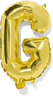 Hema Folieballon letter G 30cm goud (goud)