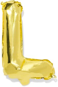 Hema Folieballon letter L 30cm goud (goud)