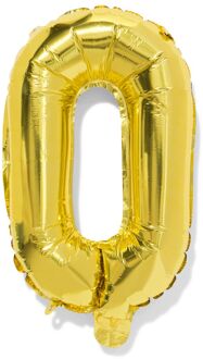 Hema Folieballon letter O 30cm goud (goud)