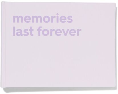 Hema Fotoboek 18x24 linnen lila