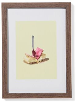 Hema Fotolijst 10x15cm hout dun (donkerbruin)