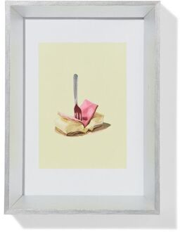 Hema Fotolijst 10x15cm hout facet (zilver)