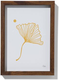 Hema Fotolijst 10x15cm notenkleur massief hout hout (hout)