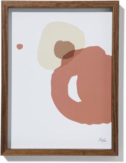 Hema Fotolijst 15x20cm notenkleur massief hout hout (hout)