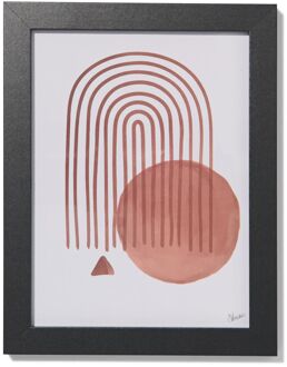 Hema Fotolijst 15x20cm zwart hout zwart (zwart)