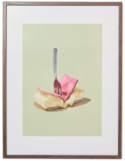 Hema Fotolijst 30x40cm hout dun (donkerbruin)