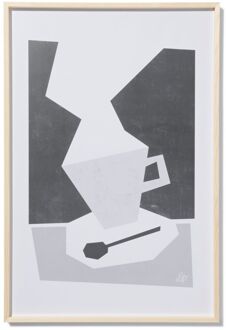 Hema Fotolijst 40x60cm notenkleur massief hout hout (hout)