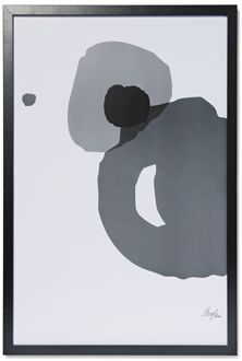 Hema Fotolijst 40x60cm zwart hout zwart (zwart)