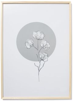 Hema Fotolijst 50x70cm notenkleur massief hout hout (hout)