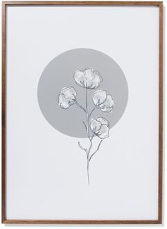 Hema Fotolijst 50x70cm notenkleur massief hout hout (hout)