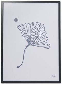 Hema Fotolijst 50x70cm zwart hout zwart (zwart)