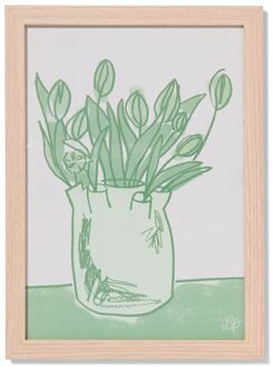 Hema Fotolijst A4 naturel hout hout (hout)