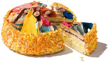 Hema Fototaart rond 8 p.